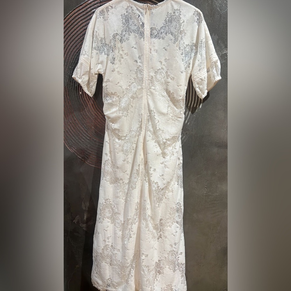 Day Birger et mikkelsen Elegant White Lace Dress | size Eu36 - Picture 5 of 7